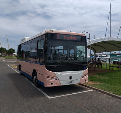 Photo of a Bermuda Bus Photo of a Bermuda Bus
